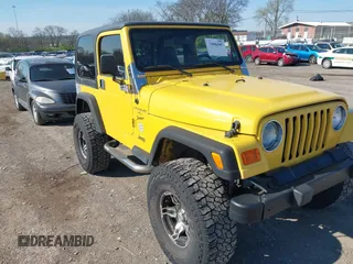 2000 Jeep Wrangler Sport with VIN 1J4FA49S1YP765122, listed as a IAAI auction lot 41896585 with 244,867 mi miles. Bid and sale history available at carsss.com. Image 1.