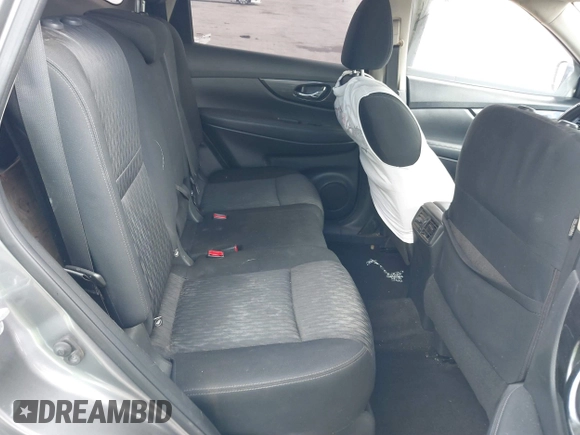 2017 Nissan Rogue SV with VIN KNMAT2MV9HP541757, listed as a IAAI auction lot 41563928 with 141,116 mi miles. Bid and sale history available at carsss.com. Image 8.