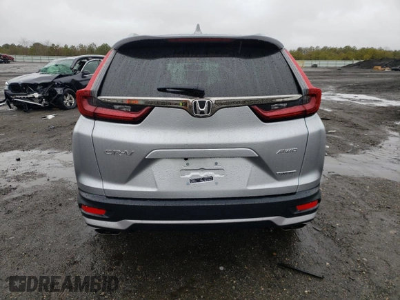 2022 Honda CR-V Touring with VIN 2HKRW2H94NH615388, listed as a Copart auction lot 57996544 with 6,302 mi miles and Non Repairable. Bid and sale history available at carsss.com. Image 6.