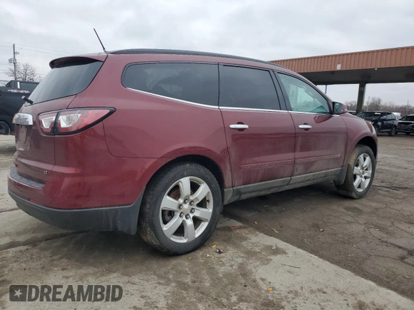 2017 Chevrolet Traverse LT with VIN 1GNKRGKD8HJ226517, listed as a Copart auction lot 86149044 with 151,145 mi miles and Clean Title. Bid and sale history available at DreamBid. Image 3.