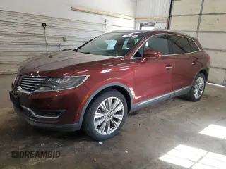 2016 Lincoln MKX Reserve with VIN 2LMTJ8LP3GBL42097, listed as a Copart auction lot 53997905 with 68,700 mi miles and Salvage Title. Bid and sale history available at carsss.com. Image 1.