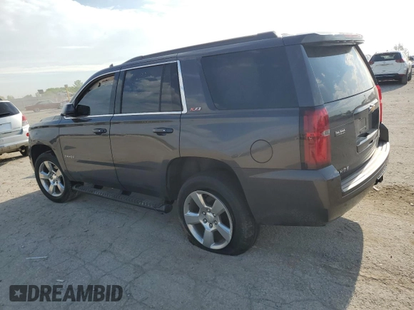 2016 Chevrolet Tahoe LT z VIN 1GNSKBKC8GR460252, wystawiony jako Copart lot #56275265 z przebiegiem 120 149 mil mil oraz Szkoda całkowita • Salvage title. Historia ofert i sprzedaży dostępna na DreamBid. Obrazek 2.