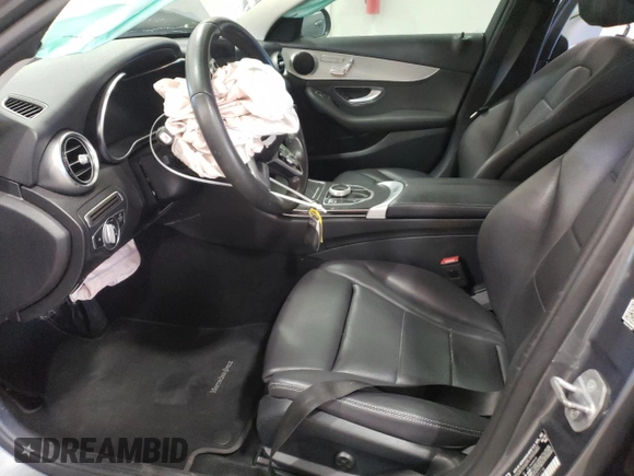 2019 Mercedes-Benz C 300 with VIN 55SWF8DB3KU321116, listed as a Copart auction lot 46750885 with 93,488 mi miles and Salvage Title. Bid and sale history available at DreamBid. Image 7.