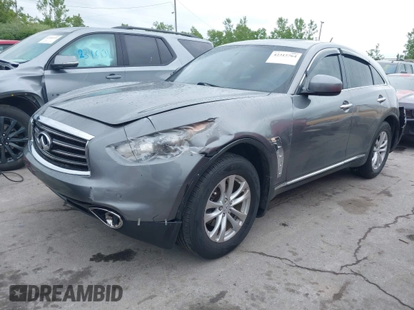 2013 Infiniti FX with VIN JN8CS1MW1DM172570, listed as a IAAI auction lot 42315764 with 135,048 mi miles and . Bid and sale history available at DreamBid. Image 18.