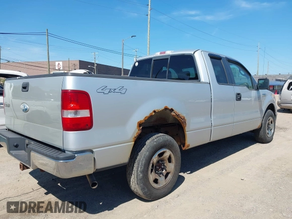 2007 Ford F-150 XLT with VIN 1FTPX14V97FB81886, listed as a IAAI auction lot 42815234 with 143,784 mi miles and . Bid and sale history available at DreamBid. Image 4.