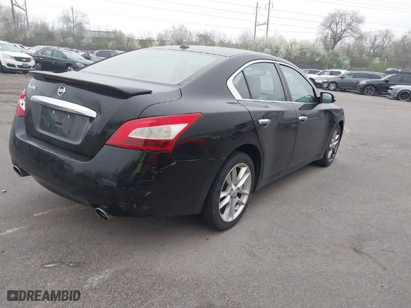 2011 Nissan Maxima 3.5 S with VIN 1N4AA5AP0BC866153, listed as a IAAI auction lot 41956111 with 244,557 mi miles. Bid and sale history available at carsss.com. Image 4.