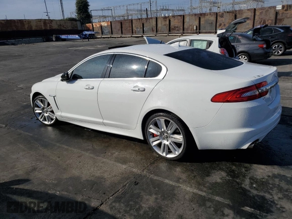 2013 Jaguar XF with VIN SAJWA8JC7DMS77243, listed as a Copart auction lot 77583544 with Not Provided miles and Salvage Title. Bid and sale history available at DreamBid. Image 2.