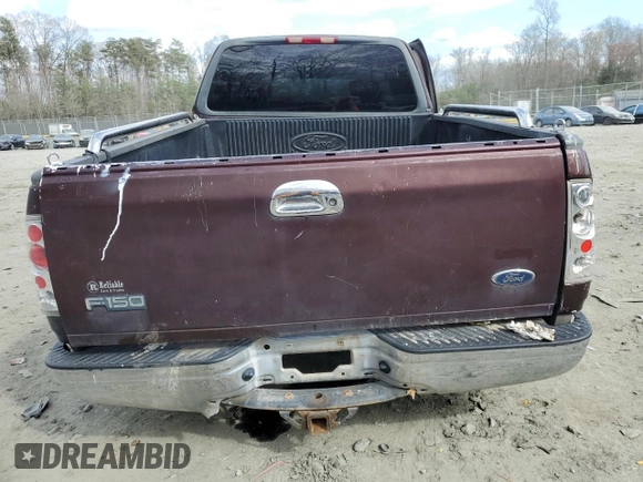 2001 Ford F-150 XL with VIN 1FTZX17211NA94099, listed as a Copart auction lot 50587055 with Not provided miles and Salvage title. Bid and sale history available at DreamBid. Image 6.