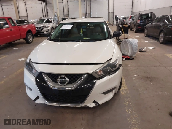 2016 Nissan Maxima SL with VIN 1N4AA6AP2GC399721, listed as a IAAI auction lot 41818252 with 64,386 mi miles and . Bid and sale history available at DreamBid. Image 12.