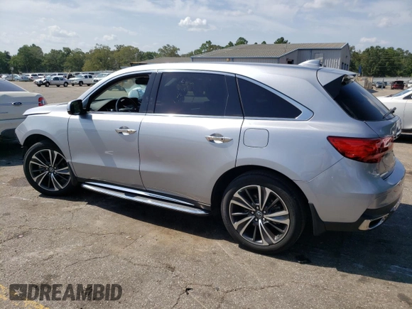 2020 Acura MDX w/Technology Pkg with VIN 5J8YD3H57LL012160, listed as a Copart auction lot 65975034 with 48,806 mi miles and Salvage Title. Bid and sale history available at carsss.com. Image 2.