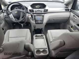 2016 Honda Odyssey EX-L with VIN 5FNRL5H64GB116298, listed as a Copart auction lot 81969004 with 54,319 mi miles and Salvage Title. Bid and sale history available at DreamBid. Image 8.