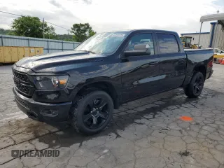 2024 Ram 1500 Big Horn with VIN 1C6SRFFT4RN127862, listed as a Copart auction lot 54328125 with 73,683 mi miles and Clean title. Bid and sale history available at DreamBid. Image 1.