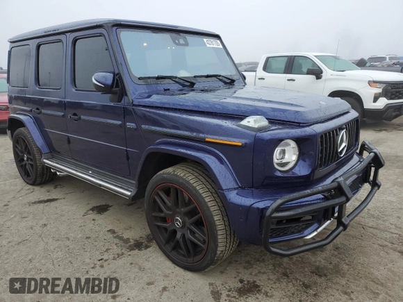 2022 Mercedes-Benz G 63 AMG z VIN W1NYC7HJ2NX450336, wystawiony jako Copart lot #43781705 z przebiegiem 26 974 mil mil oraz Szkoda całkowita • Salvage title. Historia ofert i sprzedaży dostępna na DreamBid. Obrazek 4.