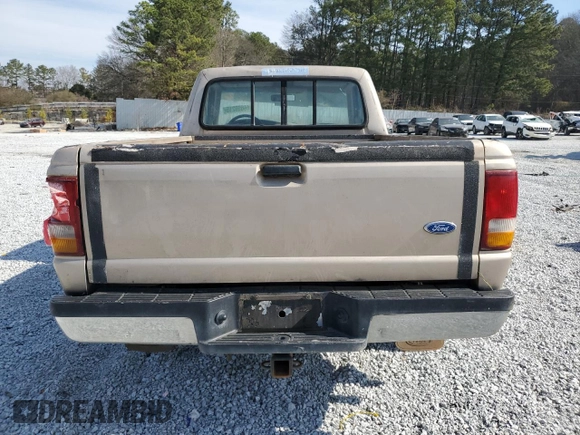 1997 Ford Ranger XLT with VIN 1FTCR10X8VUA69167, listed as a Copart auction lot 46669215 with 246,525 mi miles and Salvage Title. Bid and sale history available at carsss.com. Image 6.