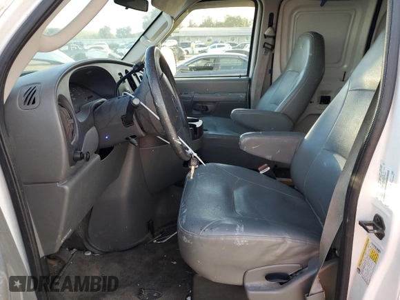 2007 Ford Econoline Cargo Commercial with VIN 1FTNE14W57DA29296, listed as a Copart auction lot 47969425 with 187,802 mi miles and Salvage Title. Bid and sale history available at DreamBid. Image 7.