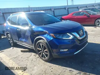2017 Nissan Rogue SV with VIN JN8AT2MT7HW149370, listed as a IAAI auction lot 41297176 with 92,337 mi miles and . Bid and sale history available at DreamBid. Image 1.