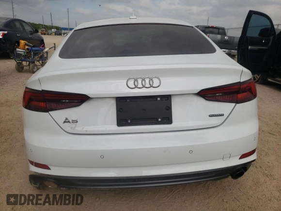 2019 Audi A5 Sportback Premium Plus with VIN WAUENCF54KA094647, listed as a Copart auction lot 45642143 with 29,611 mi miles. Bid and sale history available at carsss.com. Image 6.