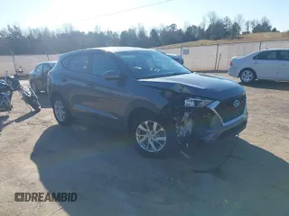 2021 Hyundai Tucson SE with VIN KM8J23A49MU337701, listed as a IAAI auction lot 41653092 with 95,294 mi miles. Bid and sale history available at carsss.com. Image 1.