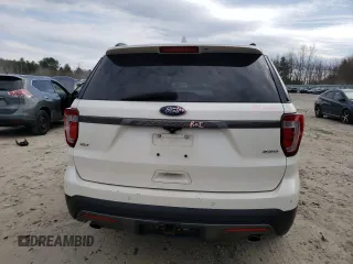 2017 Ford Explorer XLT with VIN 1FM5K8D80HGD47597, listed as a Copart auction lot 50251725 with 132,676 mi miles and Salvage Title. Bid and sale history available at DreamBid. Image 6.