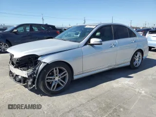 2013 Mercedes-Benz C-Class C 250 Sport with VIN WDDGF4HB9DR297688, listed as a Copart auction lot 44738135 with 96,655 mi miles and Salvage Title. Bid and sale history available at carsss.com. Image 1.