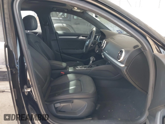 2019 Audi A3 Premium with VIN WAUAUGFFXK1024958, listed as a IAAI auction lot 41840924 with 47,218 mi miles and . Bid and sale history available at DreamBid. Image 5.