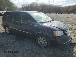 2014 Chrysler Town & Country Touring with VIN 2C4RC1BG1ER329463, listed as a Copart auction lot 53150245 with 90,305 mi miles and Salvage Title. Bid and sale history available at carsss.com. Image 4.