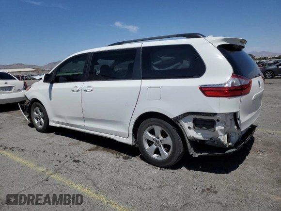 2018 Toyota Sienna LE Auto Access Seat with VIN 5TDKZ3DC4JS920443, listed as a Copart auction lot 58935935 with 128,045 mi miles and Salvage title. Bid and sale history available at DreamBid. Image 2.
