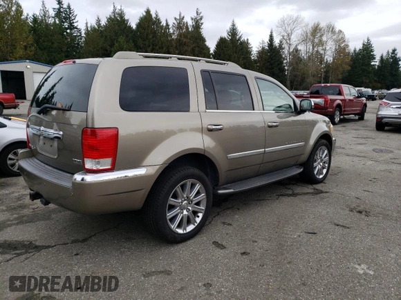2007 Chrysler Aspen Limited z VIN 1A8HW582X7F580667, wystawiony jako Copart lot #76028974 z przebiegiem 88 544 mil mil oraz Szkoda całkowita • Salvage title. Historia ofert i sprzedaży dostępna na DreamBid. Obrazek 3.