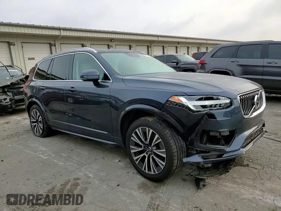 2021 Volvo XC90 Momentum with VIN YV4102PK4M1671000, listed as a Copart auction lot 64137584 with 38,248 mi miles and Salvage Title. Bid and sale history available at carsss.com. Image 12.