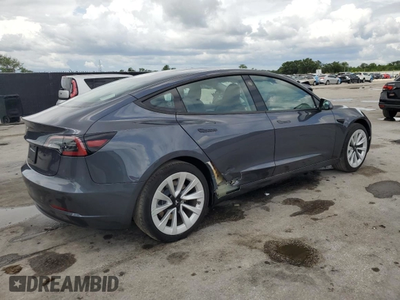 2023 Tesla Model 3 с VIN 5YJ3E1EA5PF691902, выставлен на аукционе Copart как лот 58590105 с пробегом 15 250 миль миль и Списание • Salvage title. История ставок и продаж доступна на DreamBid. Изображение 3.