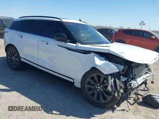 2018 Land Rover Range Rover Velar R-Dynamic SE with VIN SALYL2RV2JA747334, listed as a IAAI auction lot 41834587 with 79,780 mi miles. Bid and sale history available at carsss.com. Image 1.