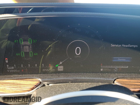 2021 Cadillac Escalade ESV Premium Luxury z VIN 1GYS4KKL6MR181469, wystawiony jako Copart lot #42195695 z przebiegiem 93 844 mil mil oraz Szkoda całkowita • Salvage title. Historia ofert i sprzedaży dostępna na DreamBid. Obrazek 9.