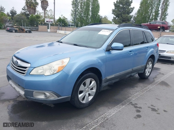 2011 Subaru Outback 2.5i Prem AWP/Pwr Moon with VIN 4S4BRBGC9B3337645, listed as a IAAI auction lot 42127634 with 103,382 mi miles. Bid and sale history available at carsss.com. Image 6.