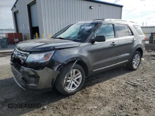 2018 Ford Explorer XLT z VIN 1FM5K8D89JGB57433, wystawiony jako Copart lot #56822125 z przebiegiem 72 004 mil mil oraz Szkoda całkowita • Salvage title. Historia ofert i sprzedaży dostępna na DreamBid. Obrazek 1.