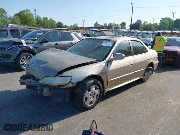 2002 Honda Accord EX z VIN 1HGCG16572A033397, wystawiony jako IAAI lot #42055022 z przebiegiem 225 073 mil mil oraz . Historia ofert i sprzedaży dostępna na DreamBid. Obrazek 2.