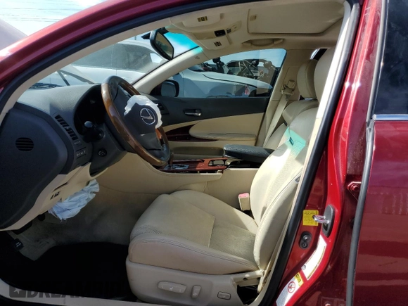 2011 Lexus GS 350 with VIN JTHCE1KS5B0030549, listed as a Copart auction lot 72470734 with 0 mi miles and Salvage Title. Bid and sale history available at carsss.com. Image 7.