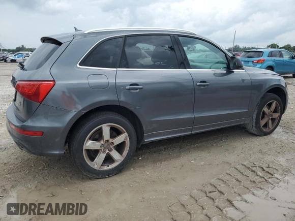 2012 Audi Q5 Premium Plus with VIN WA1DKAFP9CA041614, listed as a Copart auction lot 59164855 with 181,456 mi miles and Clean title. Bid and sale history available at DreamBid. Image 3.