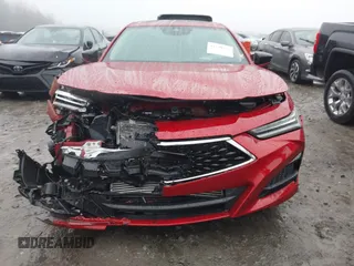 2021 Acura TLX w/Advance Package with VIN 19UUB5F66MA011980, listed as a IAAI auction lot 41570965 with 16,461 mi miles. Bid and sale history available at carsss.com. Image 12.