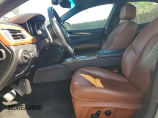 2014 Maserati Ghibli S Q4 z VIN ZAM57RTA8E1113640, wystawiony jako Copart lot #60359715 z przebiegiem Nie podano mil oraz Czysty tytuł • Clean title. Historia ofert i sprzedaży dostępna na DreamBid. Obrazek 7.