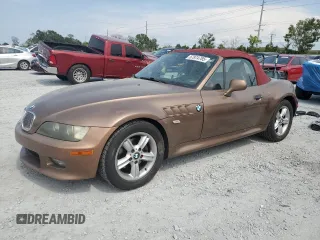2001 BMW Z3 2.5 z VIN WBACN33441LK46402, wystawiony jako Copart lot #57974785 z przebiegiem 142 661 mil mil oraz Szkody całkowita. Historia ofert i sprzedaży dostępna na DreamBid. Obrazek 1.