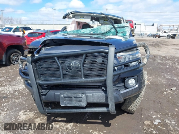 2020 Toyota Tacoma SR5 with VIN 3TMCZ5AN8LM322350, listed as a IAAI auction lot 41981112 with 22,483 mi miles and . Bid and sale history available at DreamBid. Image 12.