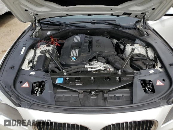 2011 BMW 7 Series 740Li with VIN WBAKB4C51BC574574, listed as a Copart auction lot 50425125 with 78,968 mi miles and Salvage title. Bid and sale history available at DreamBid. Image 11.
