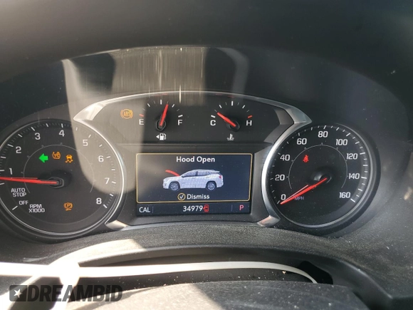 2021 GMC Terrain SLT with VIN 3GKALPEV6ML362999, listed as a Copart auction lot 59303575 with 34,979 mi miles and Salvage title. Bid and sale history available at DreamBid. Image 9.