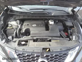 2022 Nissan Murano SV with VIN 5N1AZ2BS9NC127108, listed as a Copart auction lot 44454565 with 43,923 mi miles and Salvage Title. Bid and sale history available at carsss.com. Image 12.