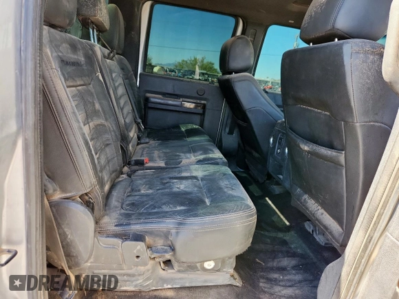 2016 Ford F-250 Lariat with VIN 1FT7W2BT2GEC01895, listed as a Copart auction lot 60191905 with 143,298 mi miles and Salvage title. Bid and sale history available at DreamBid. Image 10.