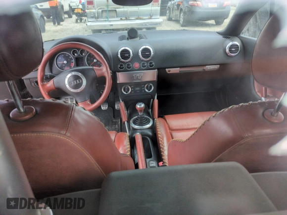 2005 Audi TT with VIN TRUUT28N951011316, listed as a Copart auction lot 51830155 with 149,395 mi miles and Salvage Title. Bid and sale history available at carsss.com. Image 8.