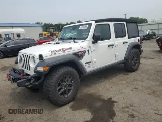 2024 Jeep Wrangler Sport S with VIN 1C4PJXDN4RW178739, listed as a Copart auction lot 60701095 with 32,642 mi miles and Salvage title. Bid and sale history available at DreamBid. Image 1.