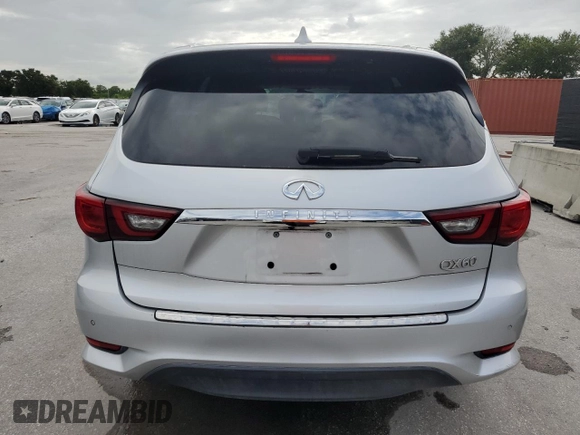 2019 Infiniti QX60 Pure with VIN 5N1DL0MN4KC502411, listed as a Copart auction lot 62968725 with 112,134 mi miles and Clean title. Bid and sale history available at DreamBid. Image 6.