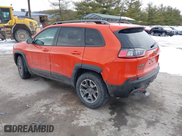 2021 Jeep Cherokee Trailhawk с VIN 1C4PJMBX7MD119790, выставлен на аукционе IAAI как лот 41303544 с пробегом 39 379 миль миль и . История ставок и продаж доступна на DreamBid. Изображение 3.