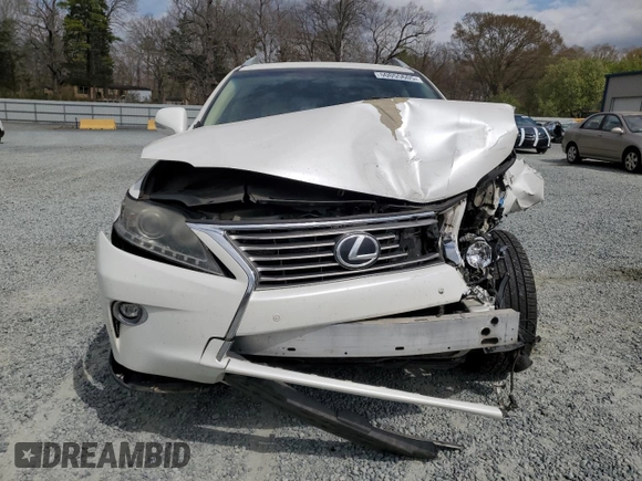 2015 Lexus RX 350 with VIN 2T2ZK1BA6FC190944, listed as a Copart auction lot 50055605 with 265,000 mi miles and Salvage Title. Bid and sale history available at carsss.com. Image 5.